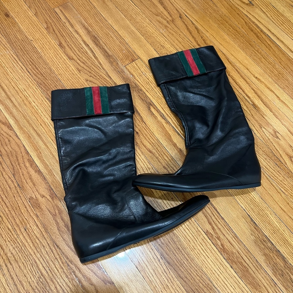 Gucci slouchy boots